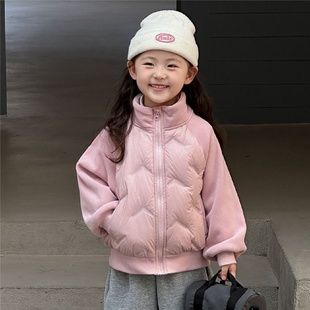 校服神器男女童宝宝儿童轻薄羽绒服2025新款小中大童秋冬内胆外套