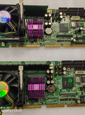 议价瑞传PORTWELL工控机主板，ROBO-8712VLA,带风扇内存，包好包