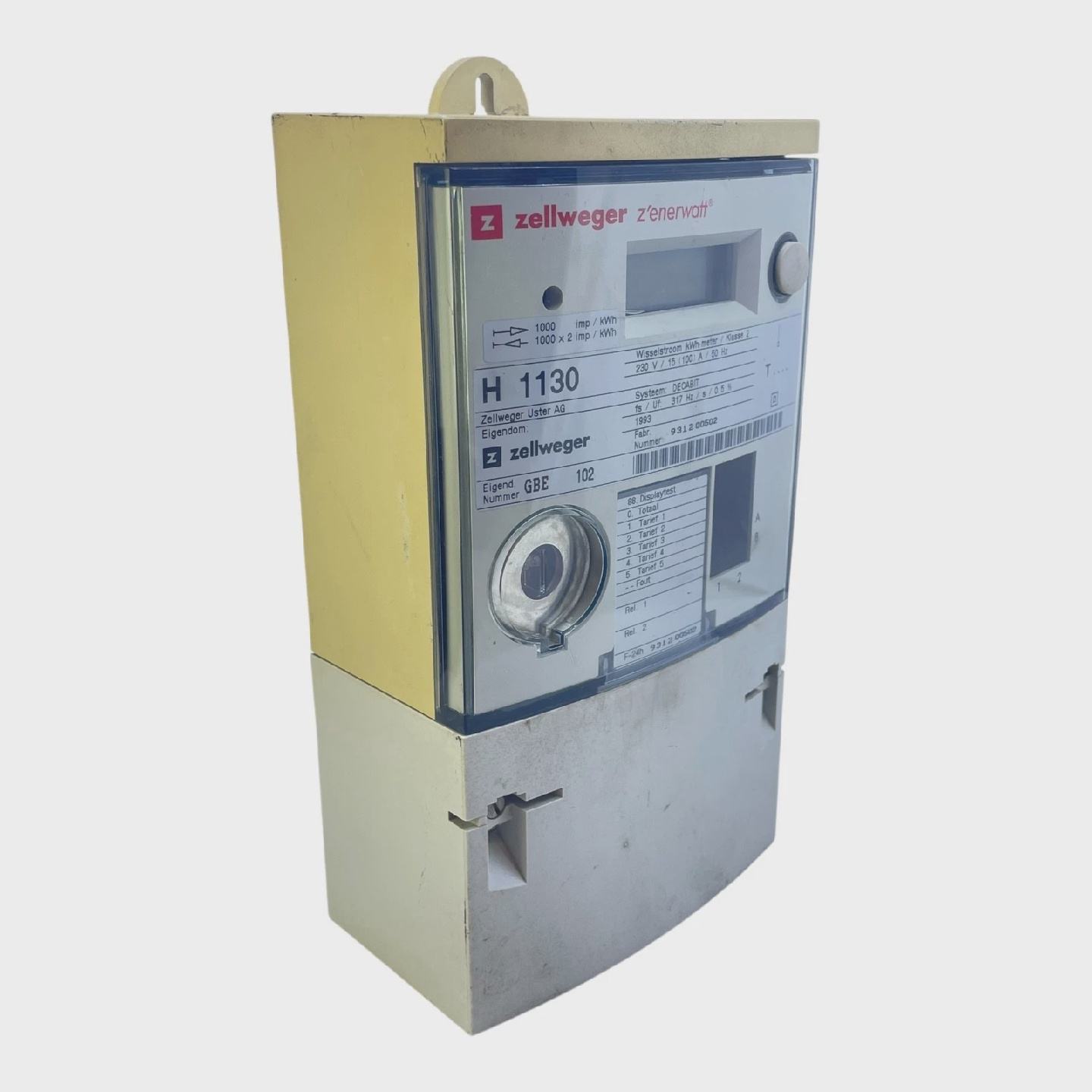 Zellweger Medidor Corriente 230V H1130 para Industria Pza In - 实物图