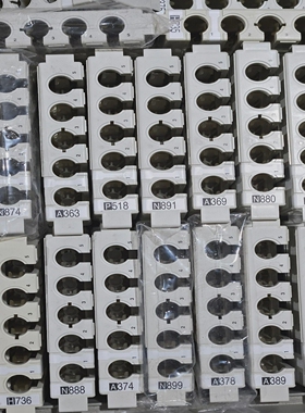 批量80件:雅培化学分析仪样品架78850-1025管端口