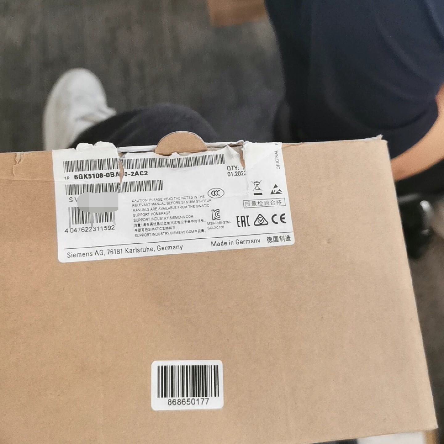 询价-6GK51080BA002AC2仅开封未使用1