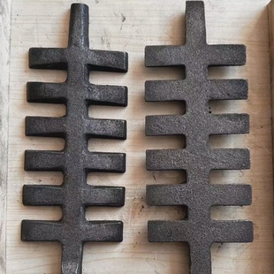 【包邮】暖气炉篦子长方形暖气炉子配件大全炉齿炉底铸铁炉排炉条