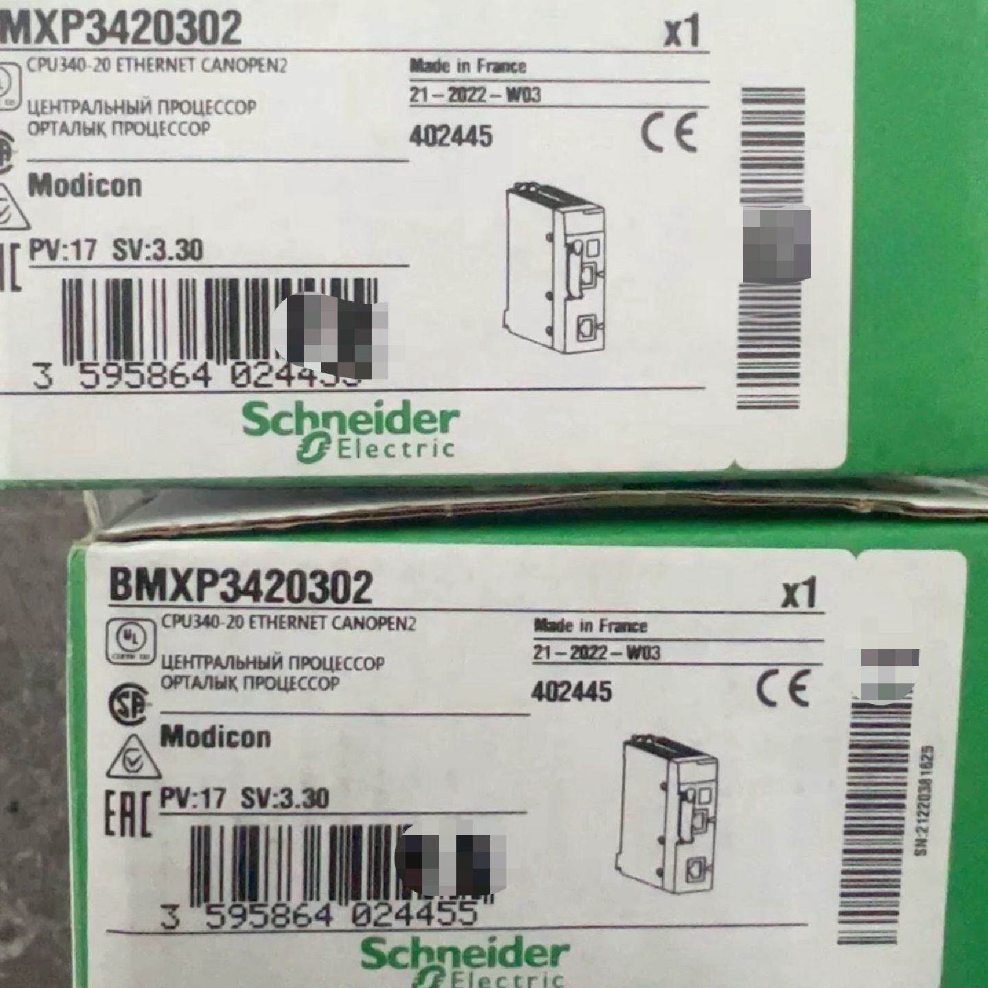 全新施耐德原装PLCBMXP3420302现货议价法