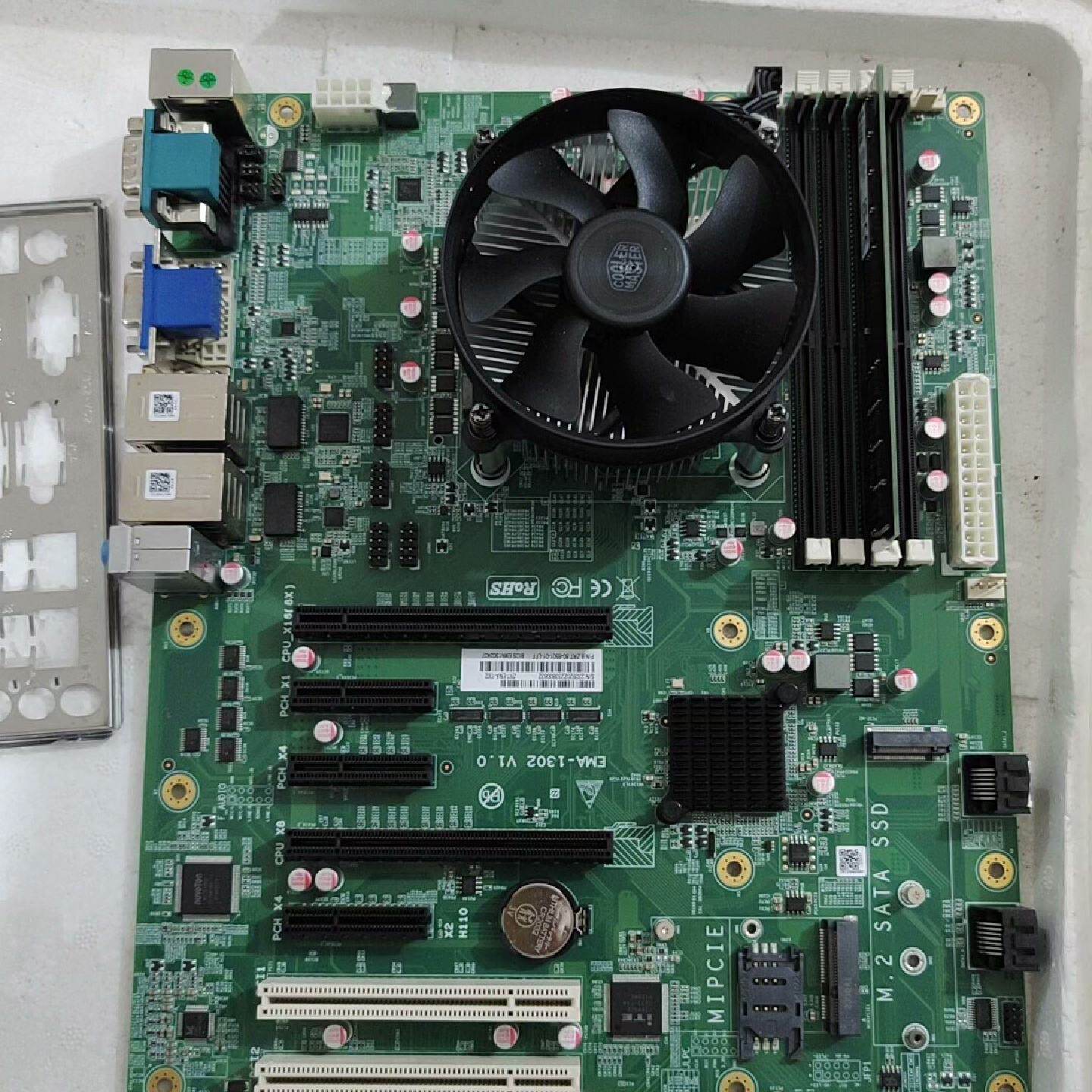 【询价】工控主机EMA-1302  V1.0主板，CPUi7-870适用