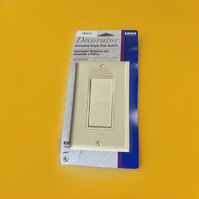 AN ***QTY 45*** Eagle C6501V Grounding Single Pole Decorator