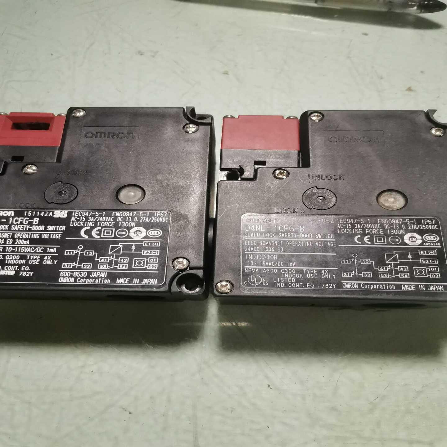 欧姆龙安全门开关D4NL-1CFG-B，D4NL-1CFG--议价