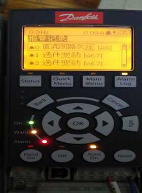 LCP102丹佛斯变频器面板130B1107成色不错正常使用询价