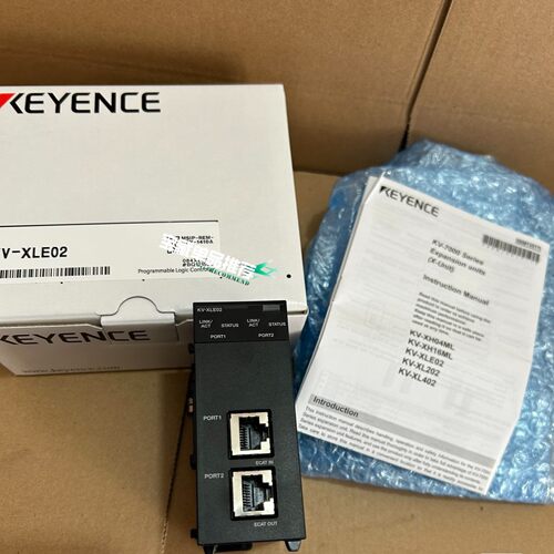 基恩士模块 KV-XLE02 编码一致实物图。~询价