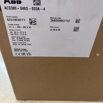 溢价-变频器型号ACS380040S033A4