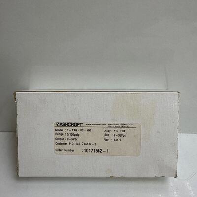 Ashcroft TASHG2100 Druckmessgert Sensor 0100 PSIG 5 VDC Ausg
