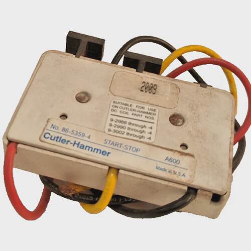 *New no Box* Eaton 8653594 Push Button Contact Block Selecto