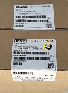 6EP13343BA10全新西门子SITOPPSU2
