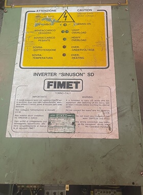 询价-意大利FIMETSD139KW变频器驱动板FIM