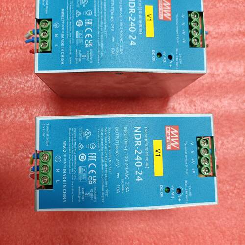 明纬NDR24024导轨电源24V10A240W议价