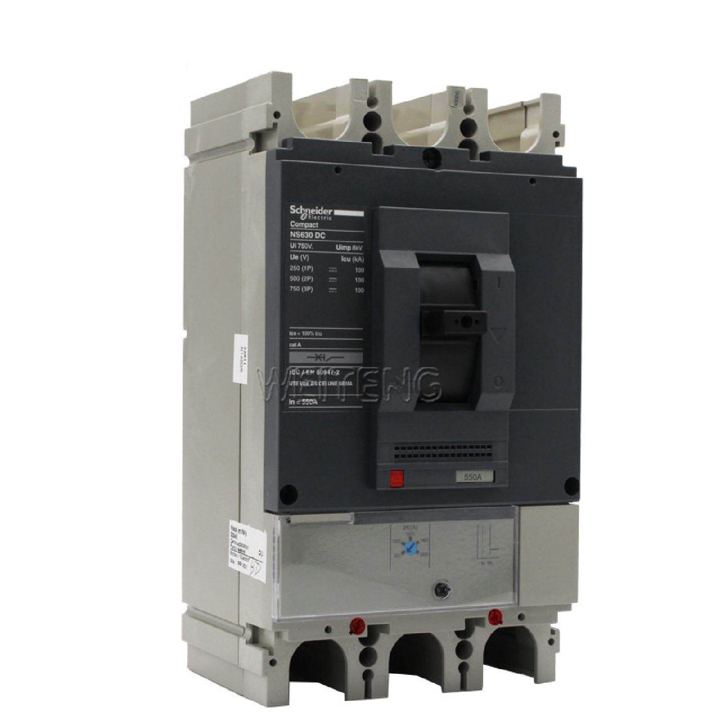 供应9年老店  NS630DC 直流型 550A空气开关NSX6