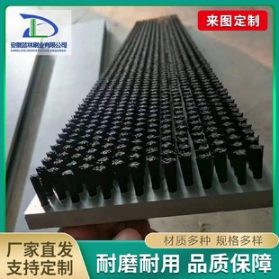 毛刷厂家供应PVC尼龙丝板刷尼龙丝排刷除尘毛刷塑料板刷多种规格