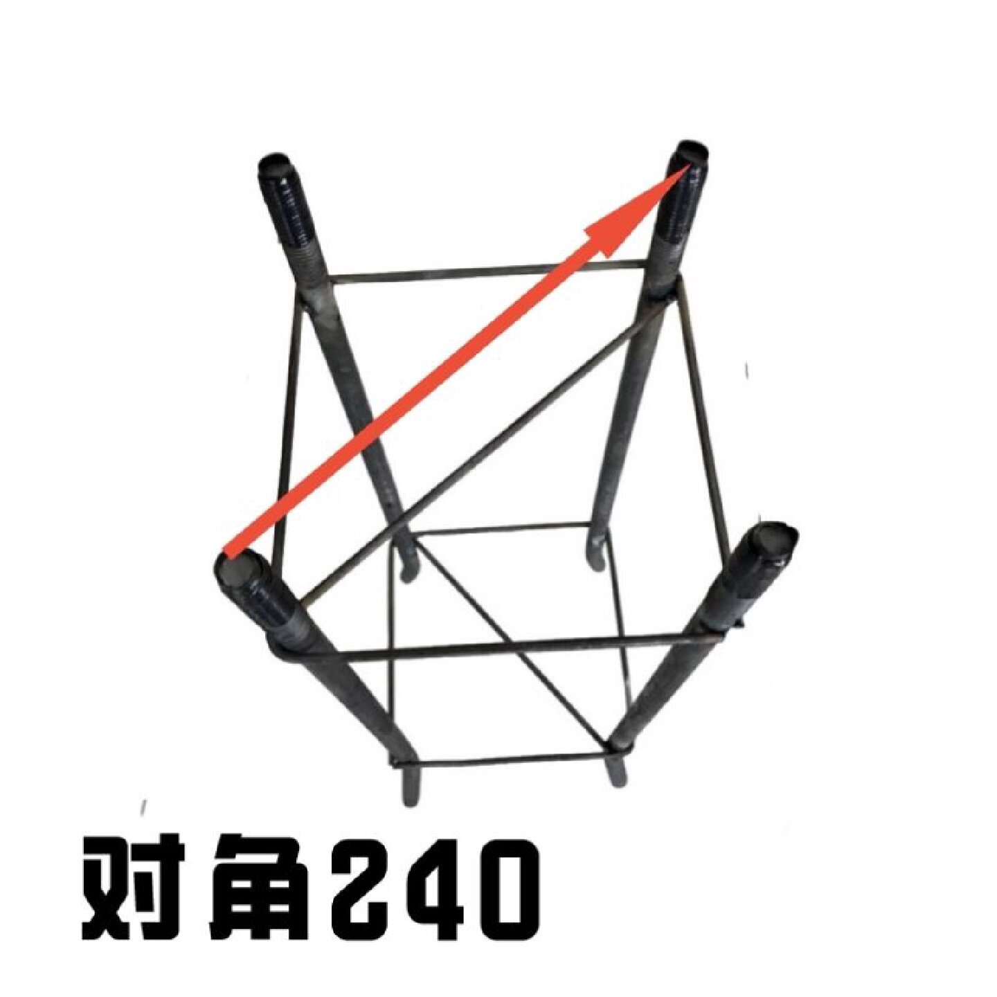 户外灯杆地笼路灯预埋件基础配件地笼监控立杆预埋件庭院灯杆地笼图片