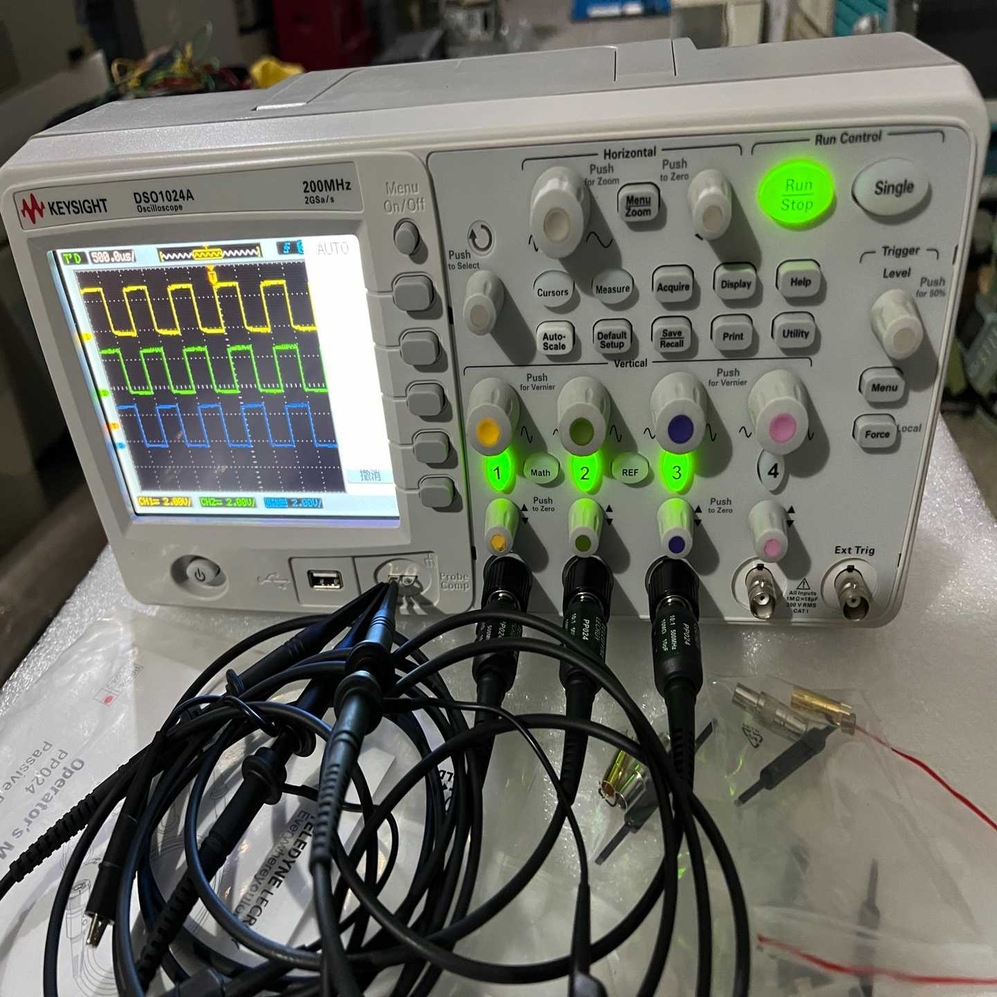 是德科技DSO1024A示波器正常使用外观新询价