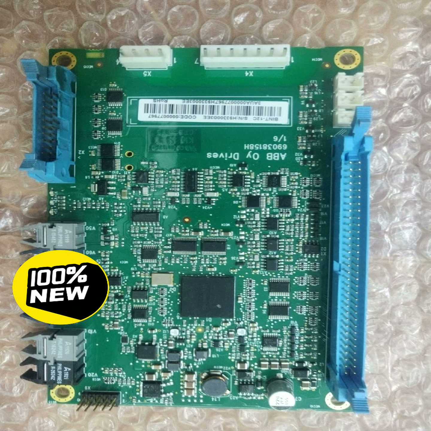 (询价)BINT-12CABB变频器69038158H光纤检测板AB