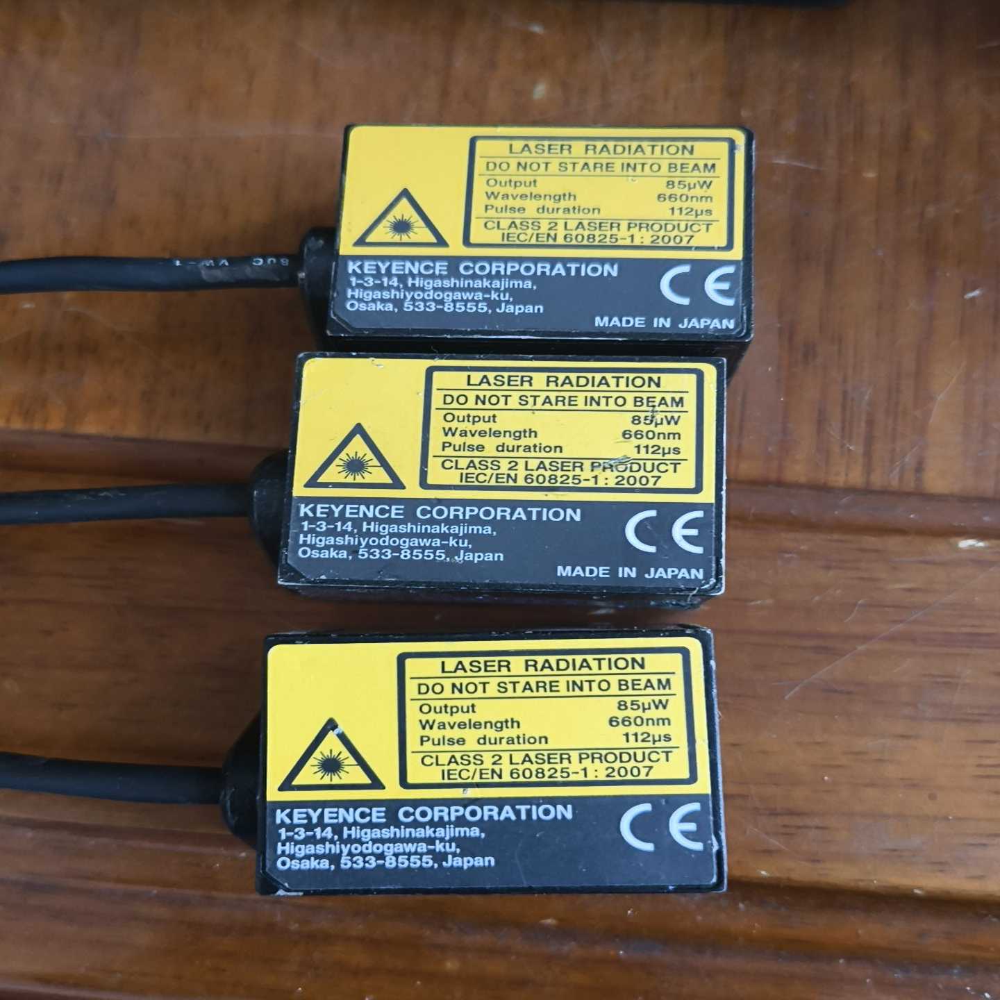 基恩士BL-1301HAD激光扫描器，二手拆机，线头剪了，成--议价商品