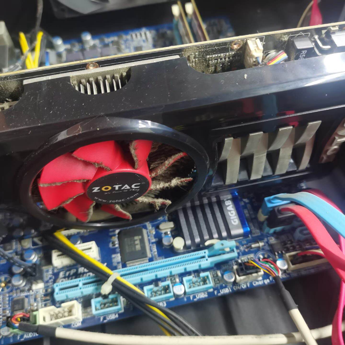 索泰GTX460 1G D5 毁灭者 正常使用 无维修 成色议价