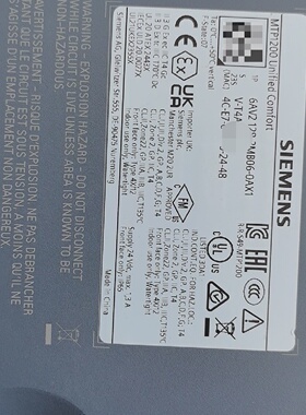 议价TP1200Comfort触摸屏型号6AV2128议价