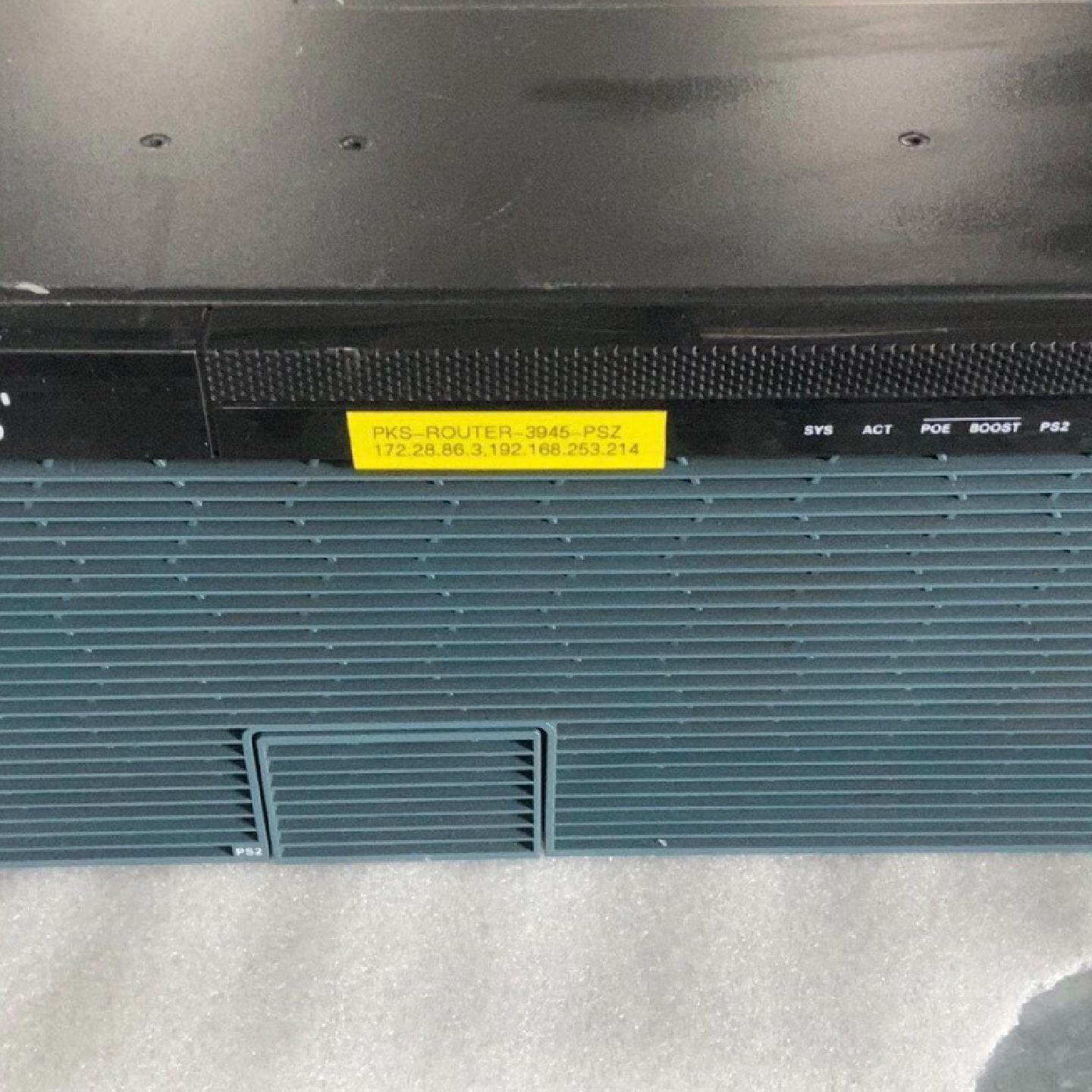 议价Cisco3925K9企业路由器实物拍摄闪亮议价