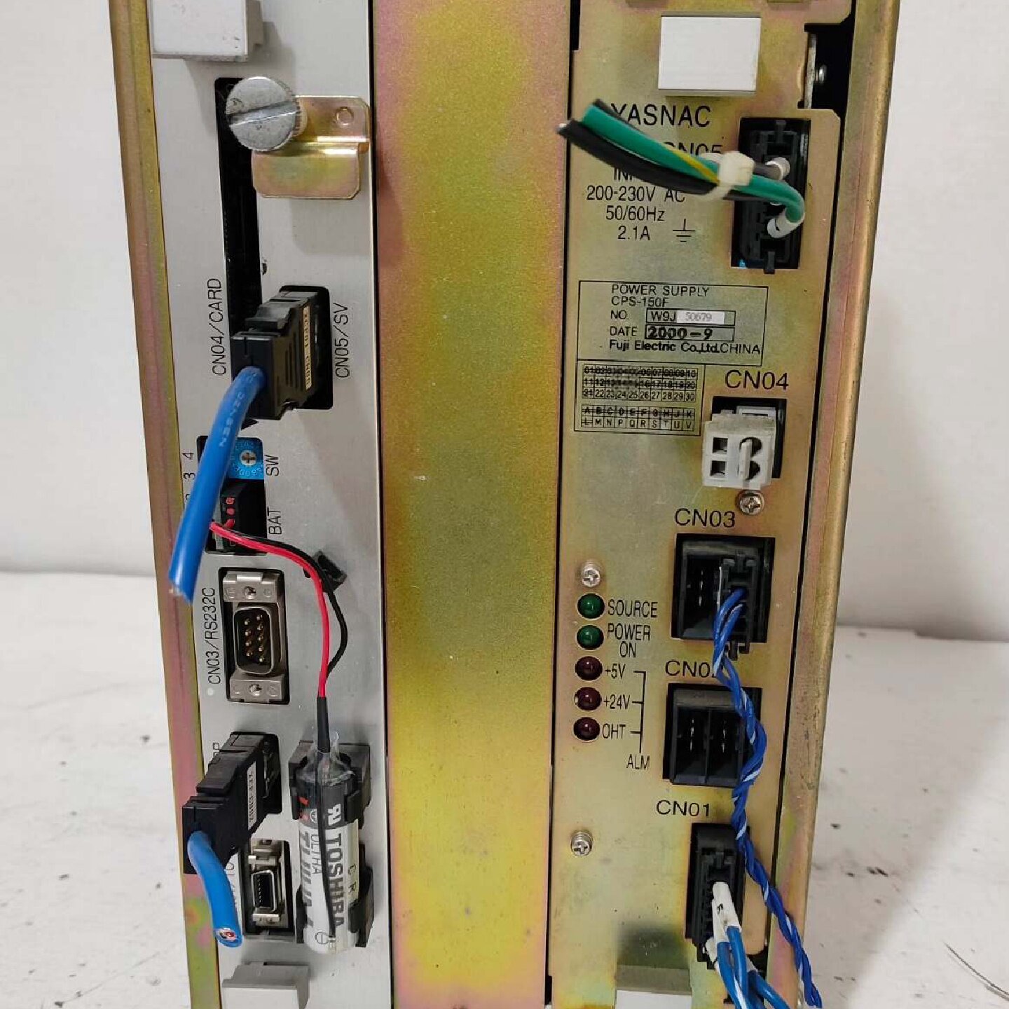 询价*JZNCXRK01B1安川机器人CPU主板带配套的电源模 - 实物图