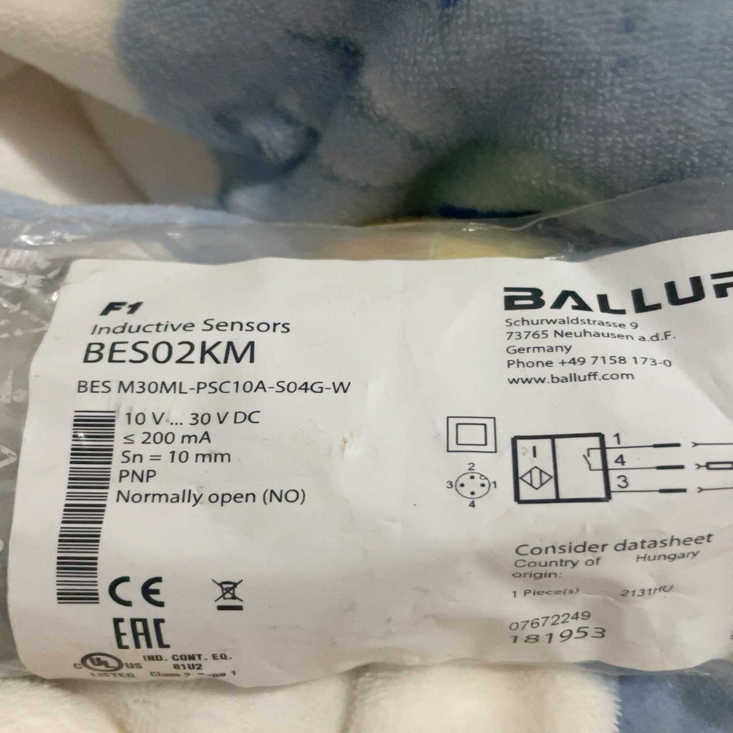 巴鲁夫BALLUFF传感器接近开关BES02KM询价