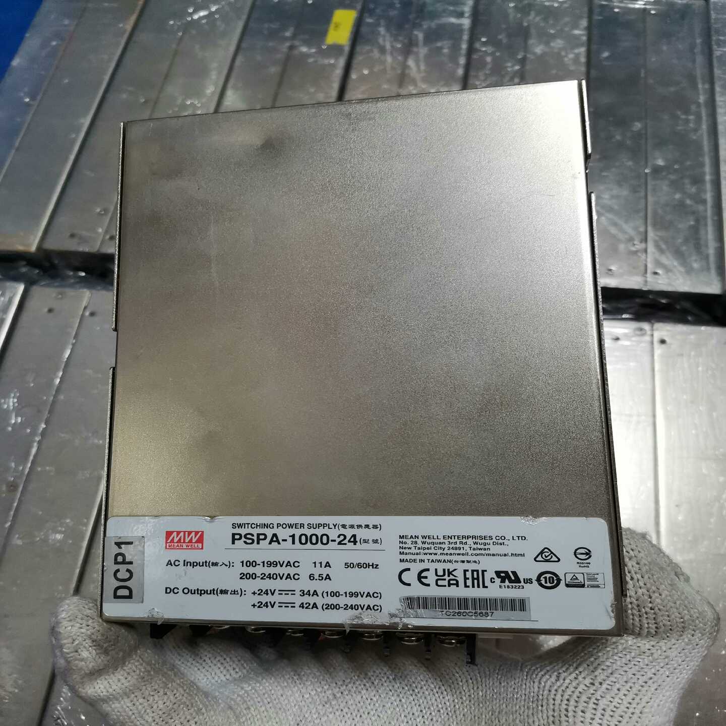 议价明纬PSPA-1000-24t开关电源正品原装拆机现货/维修