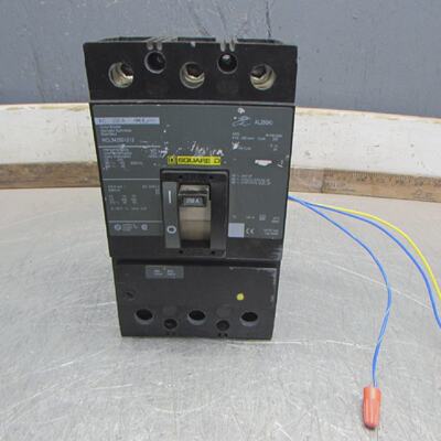 Square D KCL342501212 Circuit Breaker 3P480V250A WAux.Takeou
