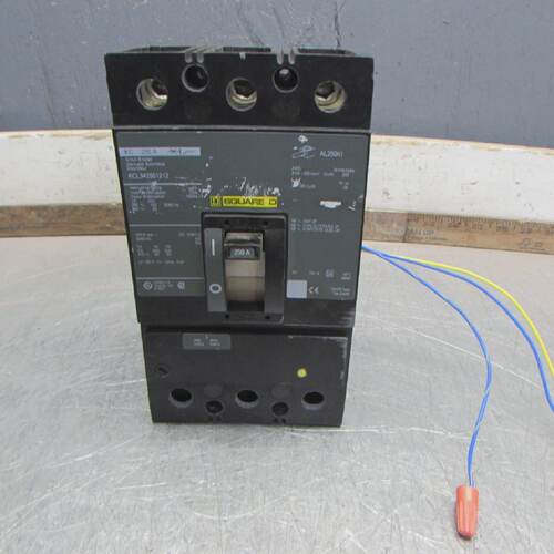 Square D KCL342501212 Circuit Breaker 3P480V250A WAux.Takeou