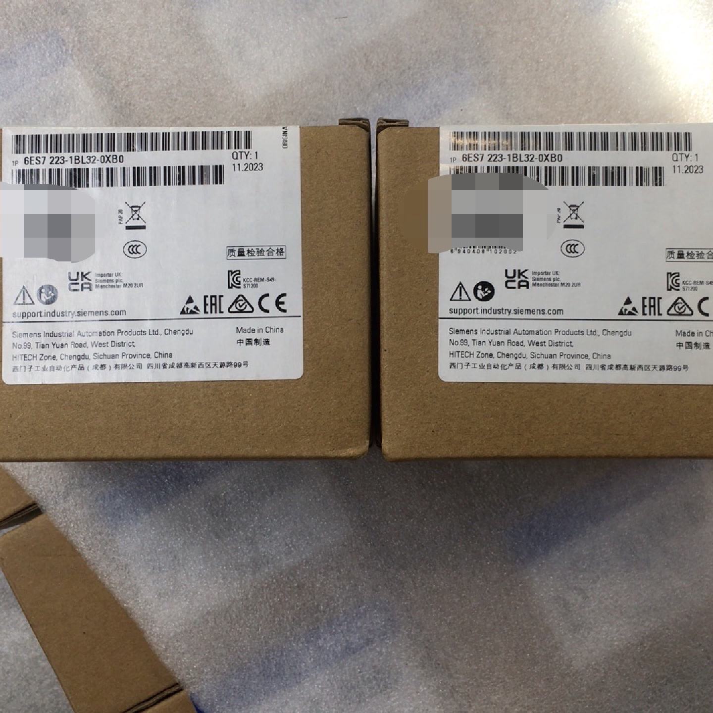 西门子6ES72231BL320XB0全新原装未拆封-议价