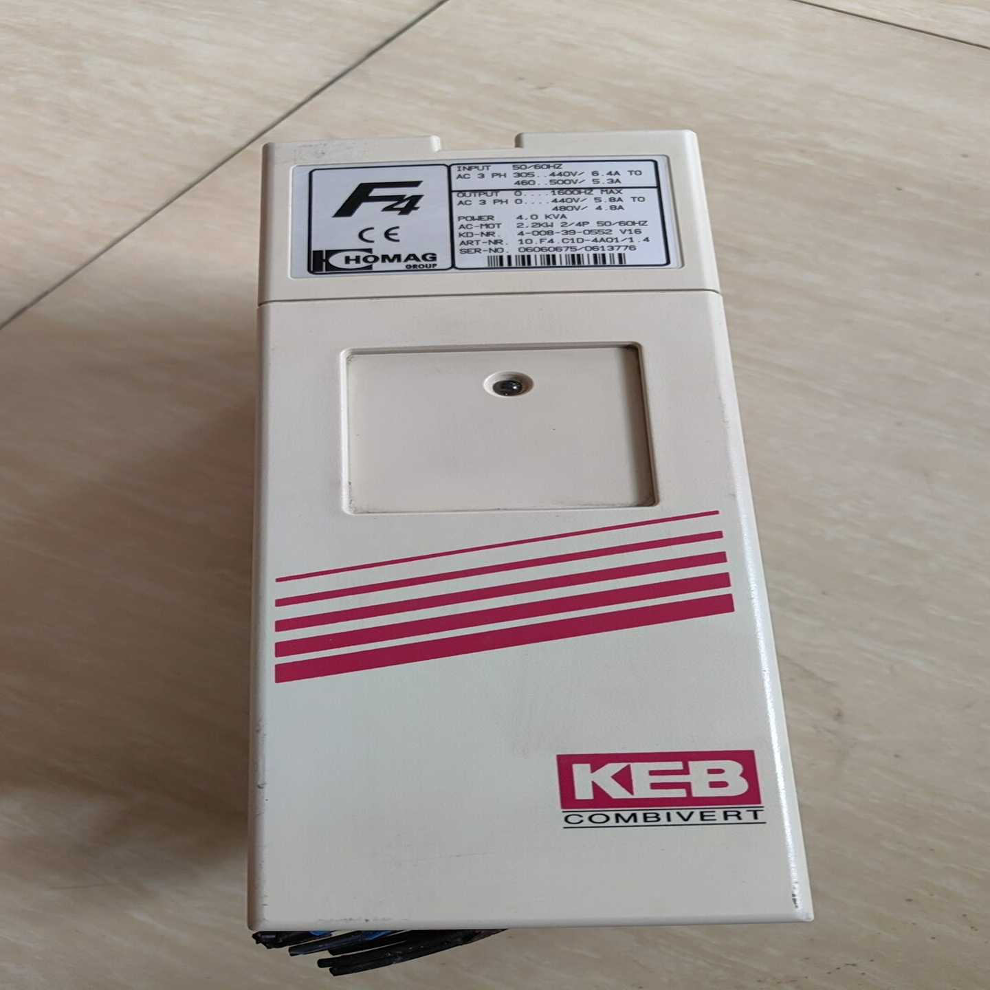 KEB变频器F4E1675444.0千瓦一个，，询价