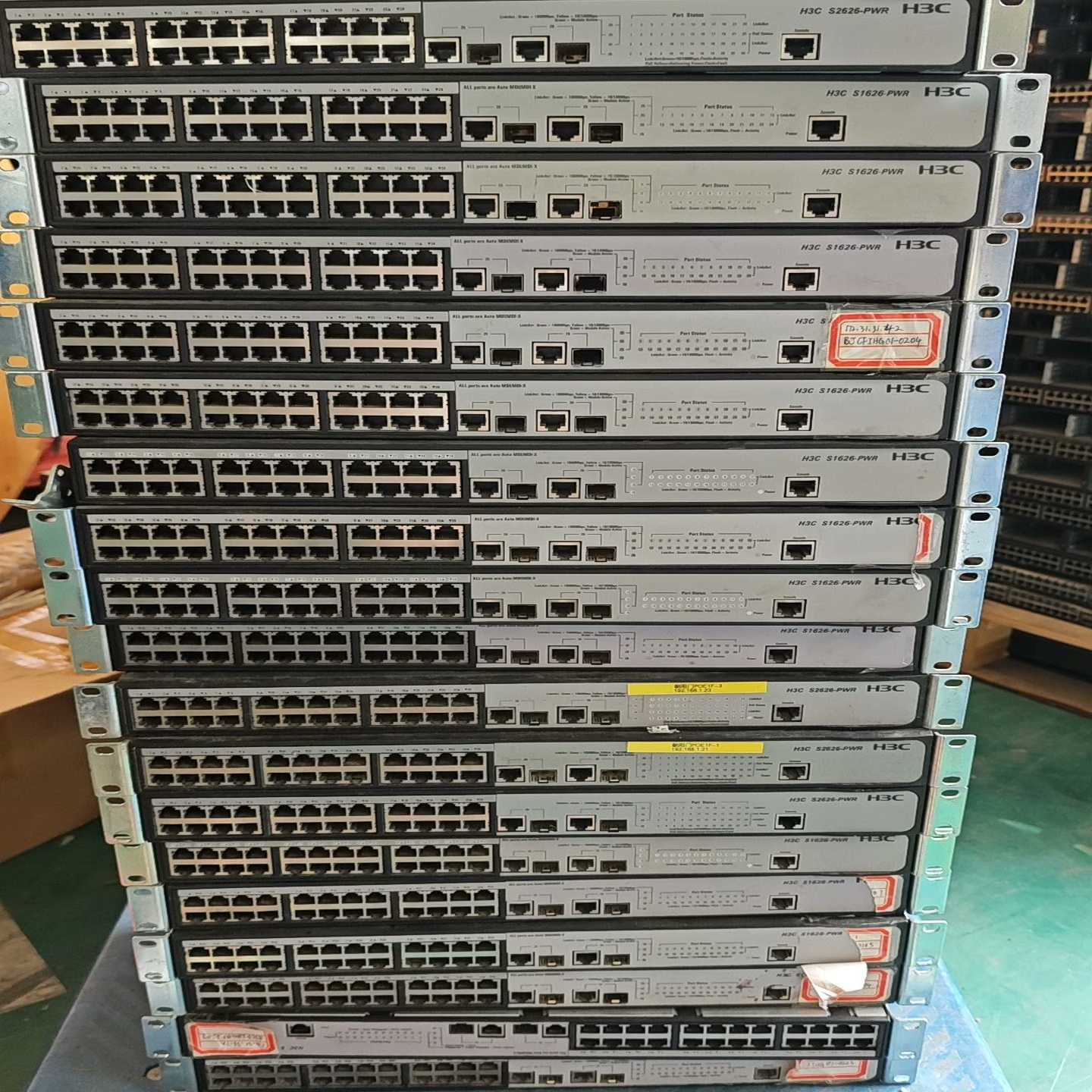 华三h3cS2626-PWRS1626-PWR24口百-议价