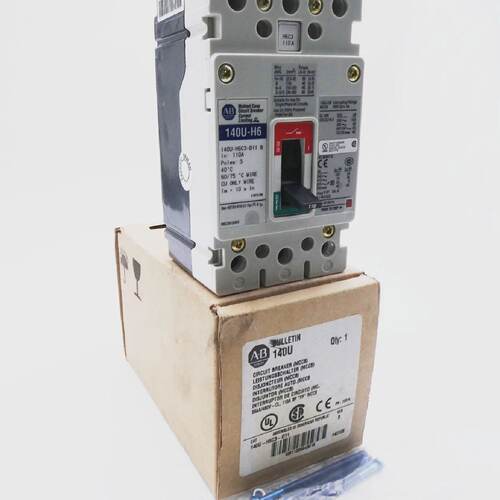 AllenBradley Bulletin 140UH6C3D11 Ser. B 65kA480V 110A 3P un