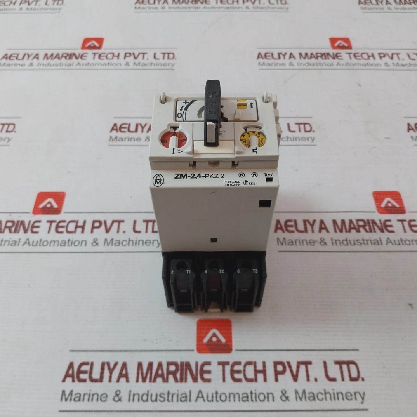 KLOCKNER MOELLER PKZ 2 Manual Motor Starter 0.640A 600V 3Pha