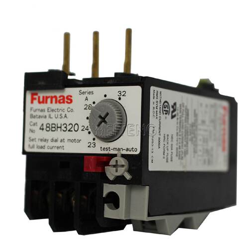 供应10年老店 美国Furnas热继电器 48BH320 过载保护触点常开NO常