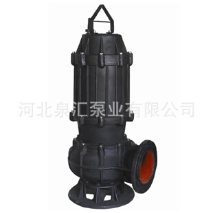 热销污水泵潜水wp潜污泵200WQ350 75无堵塞潜水排污泵