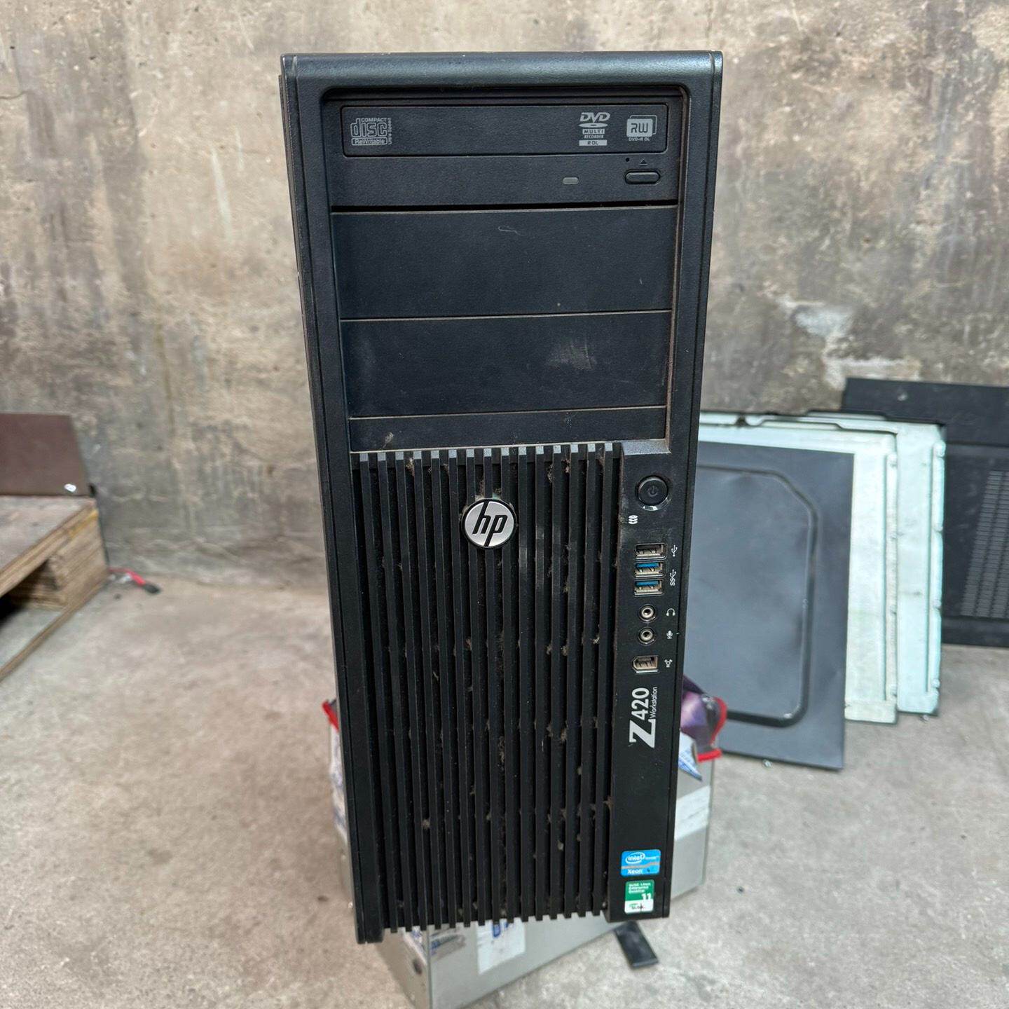 惠普Z420工作站电脑主机 .标价为准系统的价格--议价商品