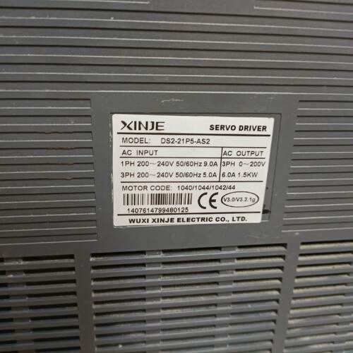 询-1.5KW信捷伺服驱动器DS221P5AS21台
