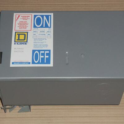 SQUARE D PFA PFA100G 100 AMP 600V  MAX CIRCUIT BREAKER BUS P