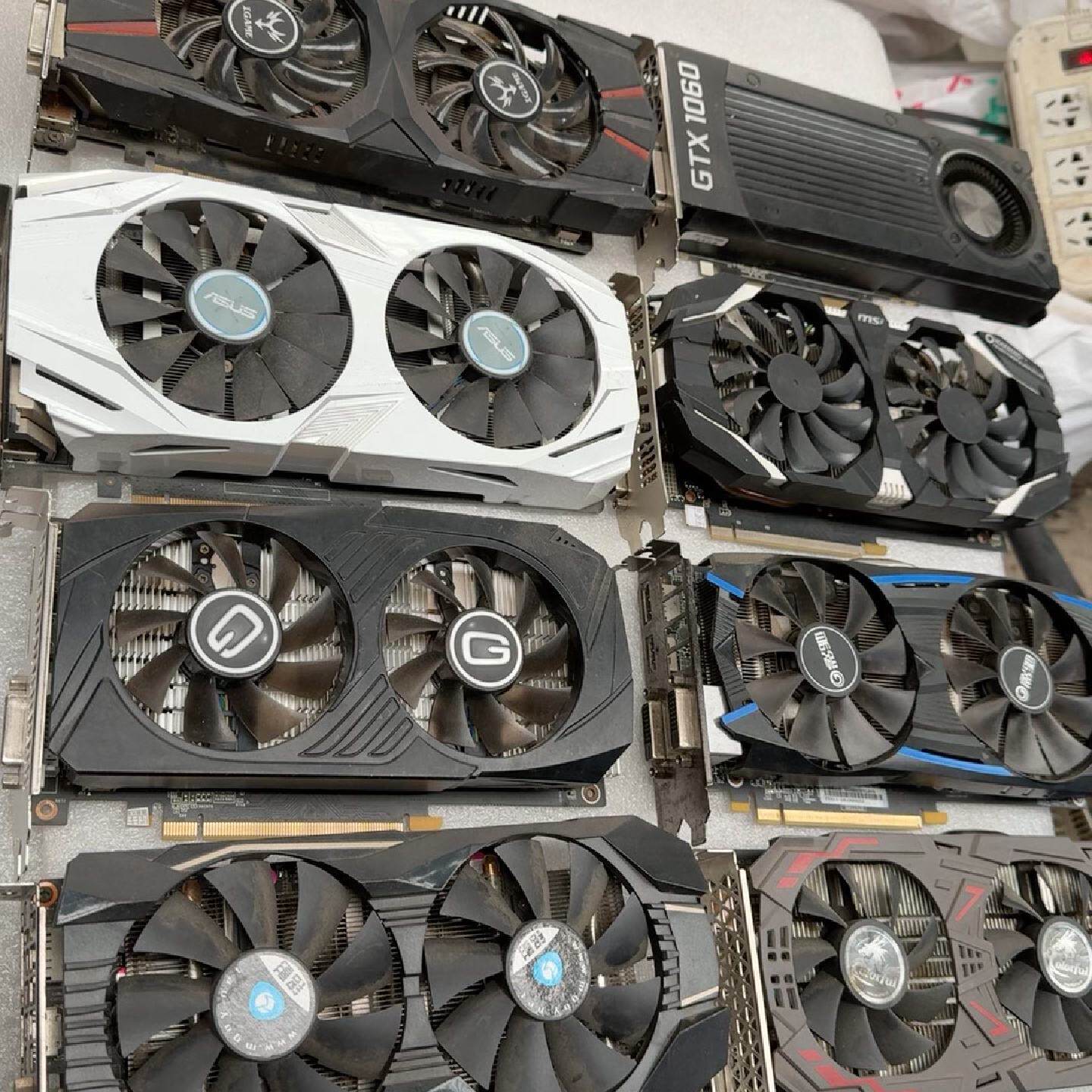 出拆机14片，GTX1060 6G 显卡--议价商品