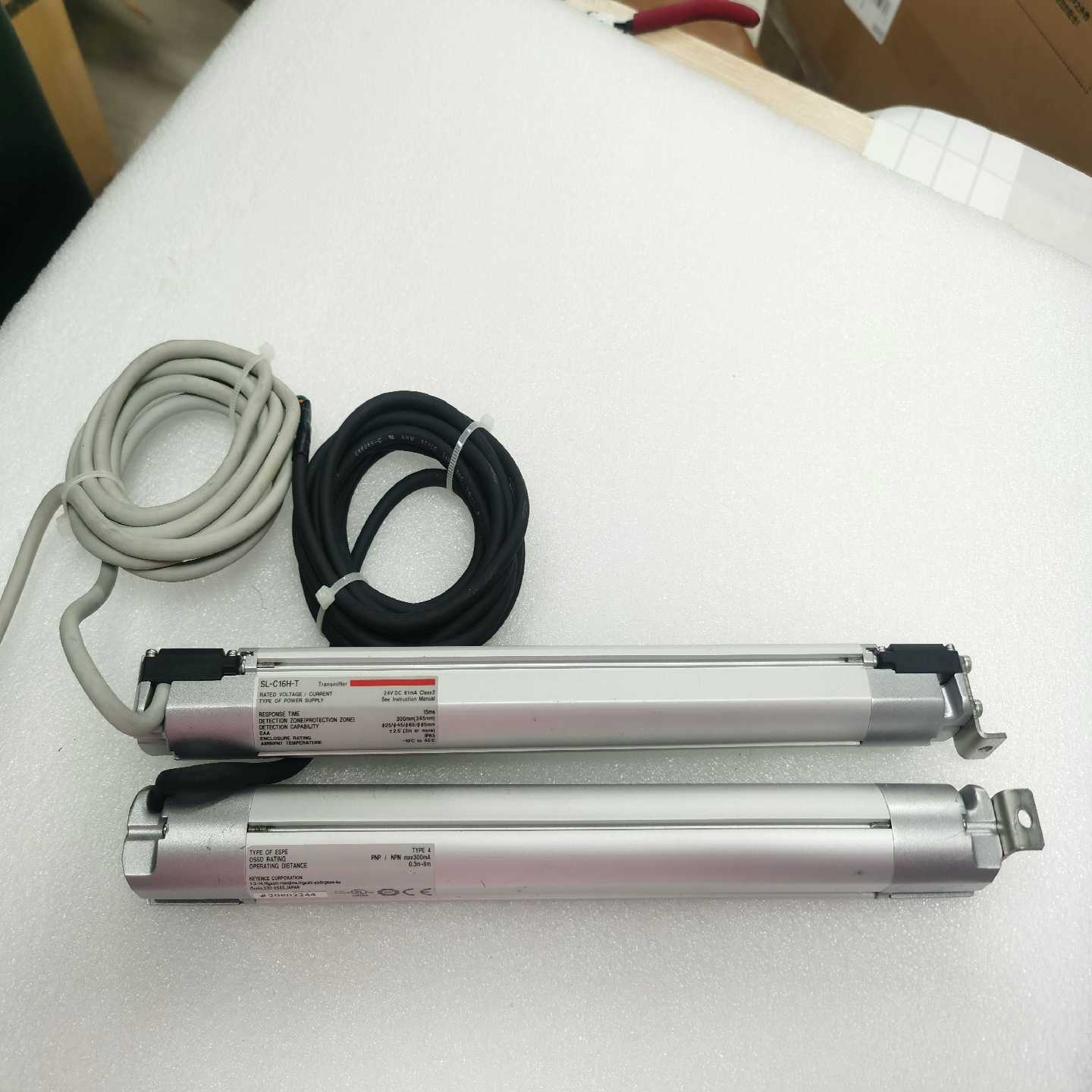 咨询-基恩士安全光幕SL-C16H-T一对