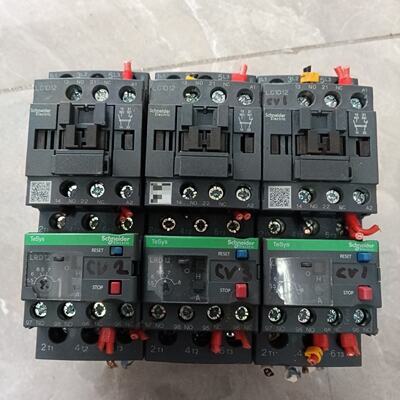 接触器LC1D09M7C热继电器LRD10C，实物拍议价