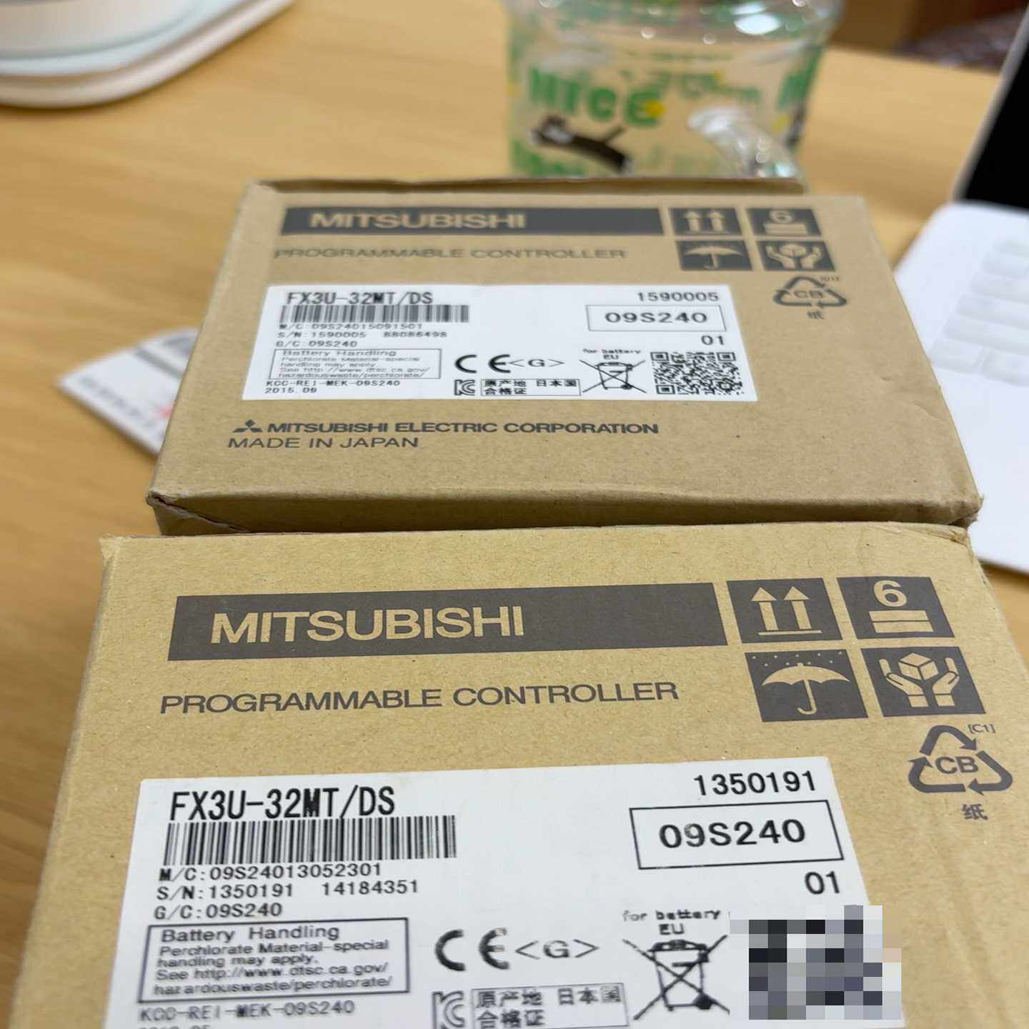 三菱FX3U-32MT/DSPLC控制器，日本原装进口，全-议价