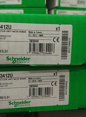 议价施耐德Unity处理器140CPU43412U全新现货