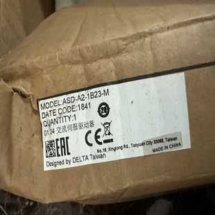 1B23 M11KW全 台达伺服驱动器ASD 咨询