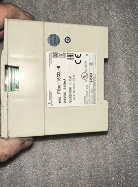 三菱FX3U16CCLM拆机货实物拍摄成色新功能