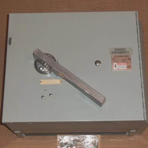 ITE Siemens V7H V7H3605 400 Amp 600v Fusible Fused Panelboar